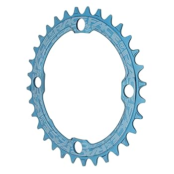 Amazon.com: RaceFace 91-5607 34 Narrow Wide 34T 104 Bcd Blue